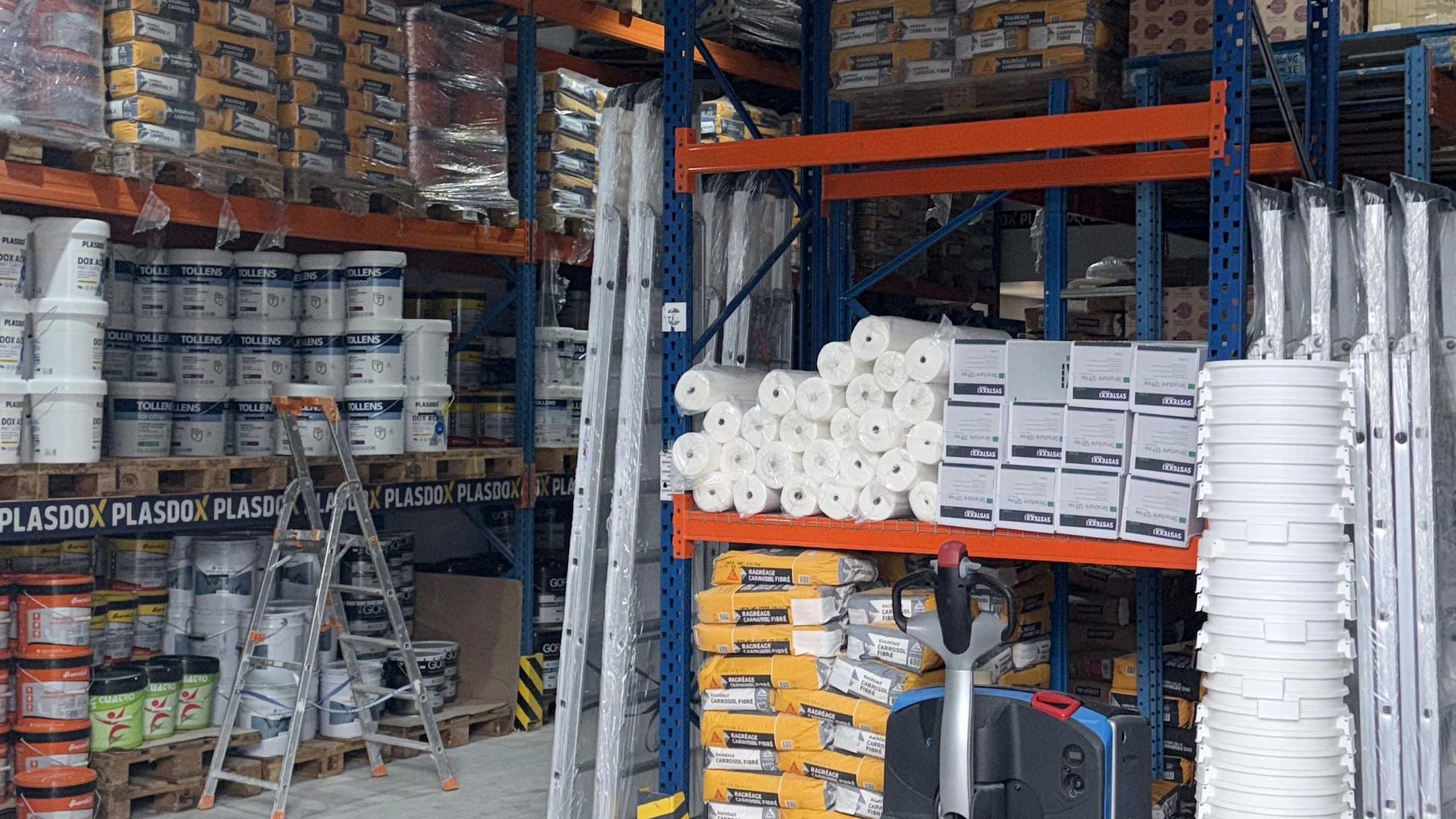 Peinture Land Entrepôt à Garges-lès-Gonesse - Stock de plus de 30 marques de peinture professionnelle